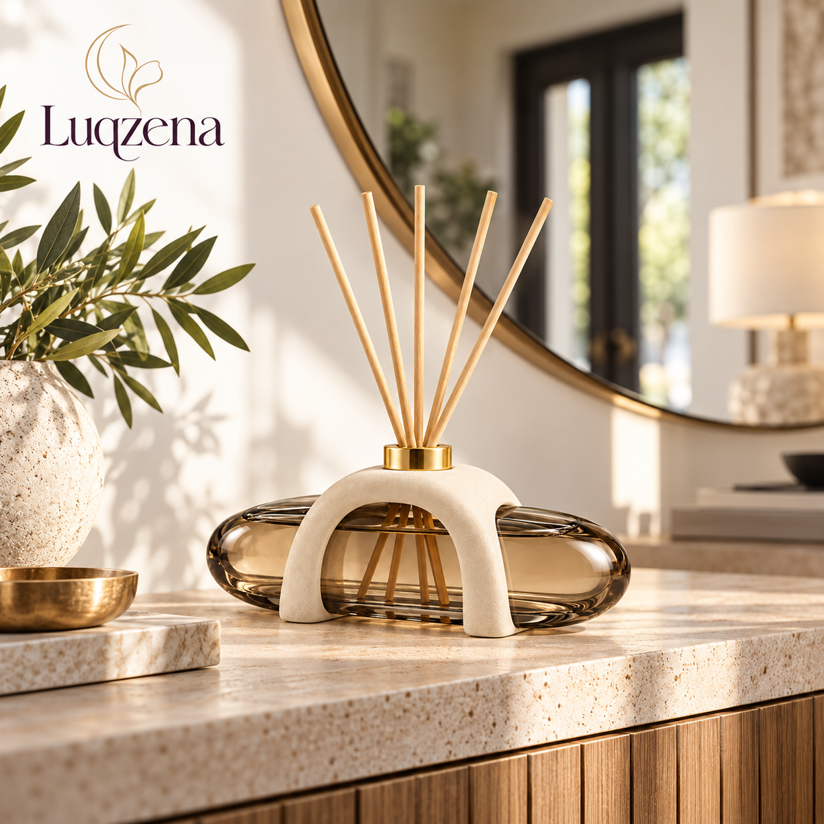 Luqzena™ Quiet Tide Reed Diffuser