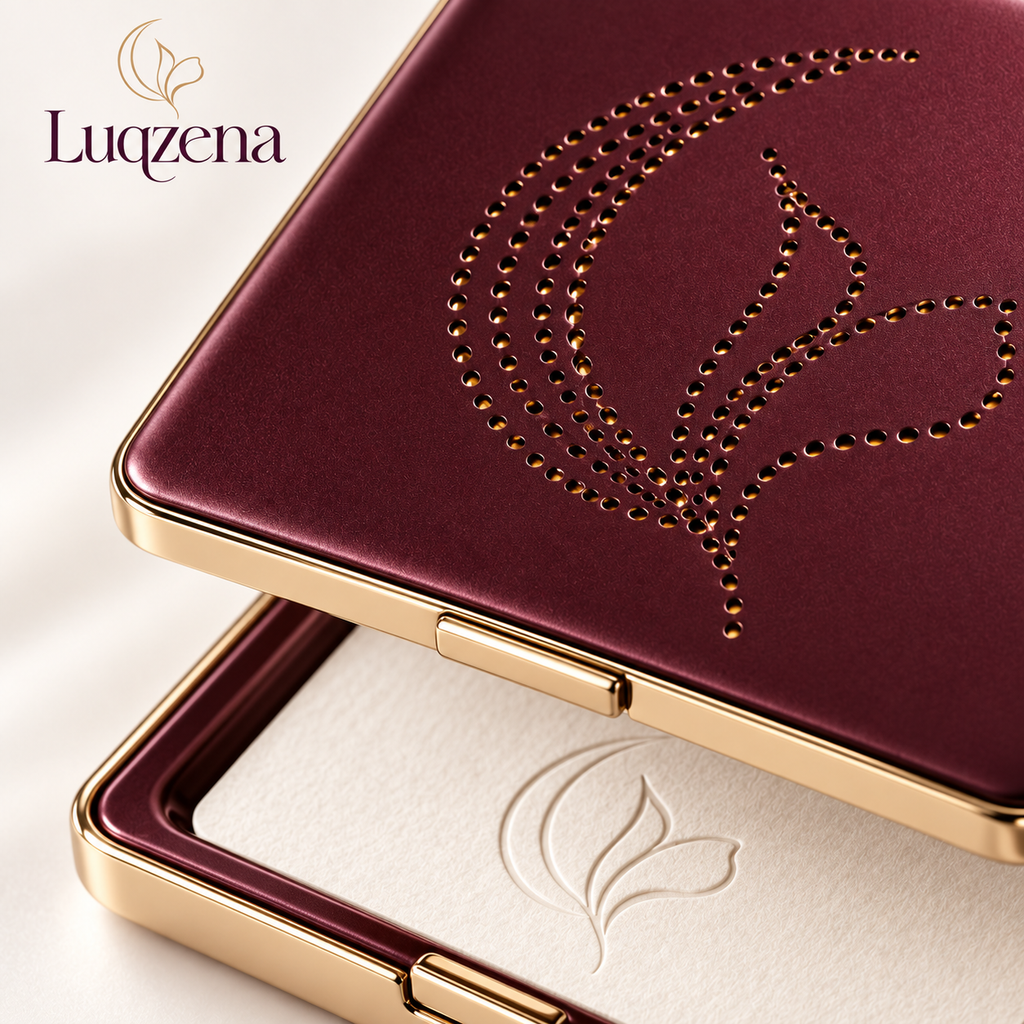 Luqzena™ Satin Trace Scent Card Case