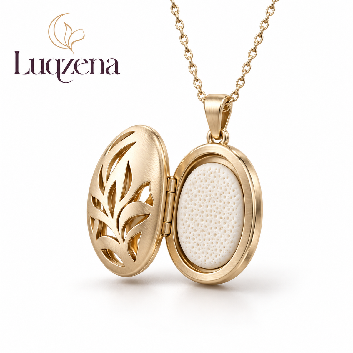 Luqzena™ Petal Key Scent Locket