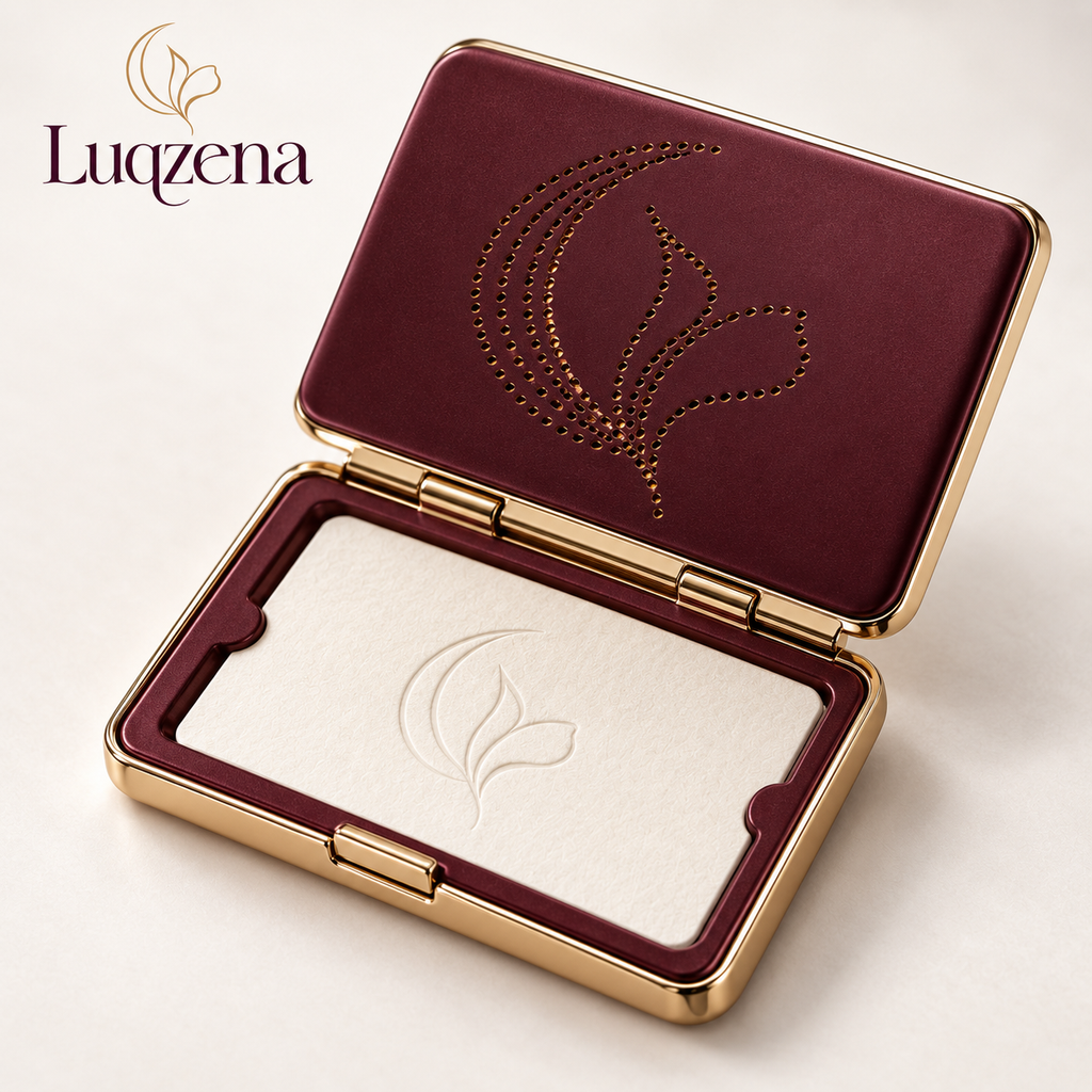Luqzena™ Satin Trace Scent Card Case