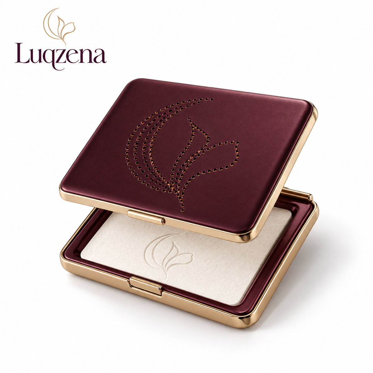 Luqzena™ Satin Trace Scent Card Case